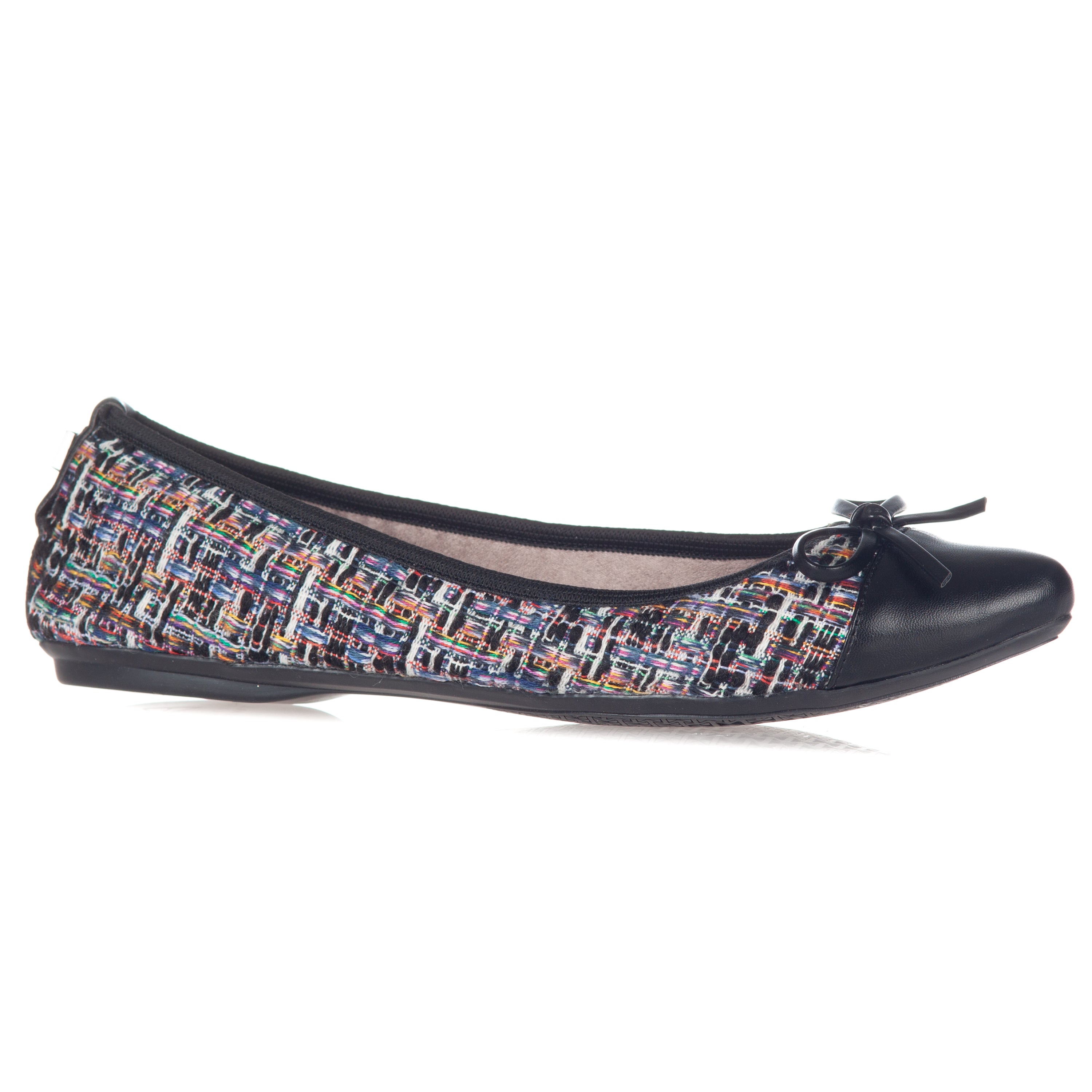 Black 2025 summer flats